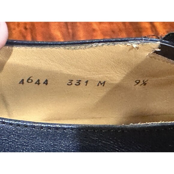 Avventura Handmade Black Leather Made in Spain Slip-On Loafers Shoes Men’s 9.5 main image 10